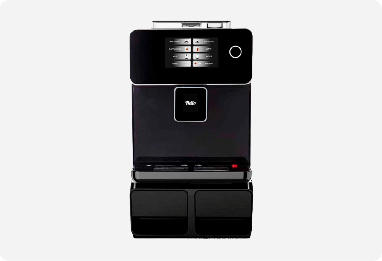 Кофемашина ROOMA A10S (Английское меню)
